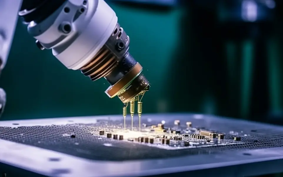 automated computer chip manufacturing equipment automated computer chip manufacturing equipment