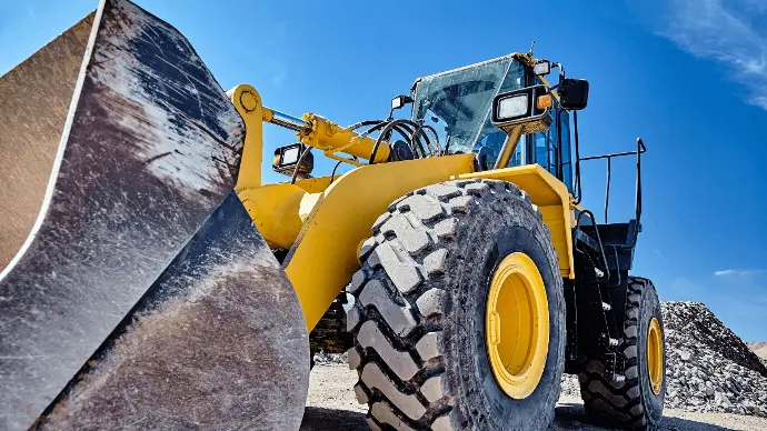 large wheel loader
