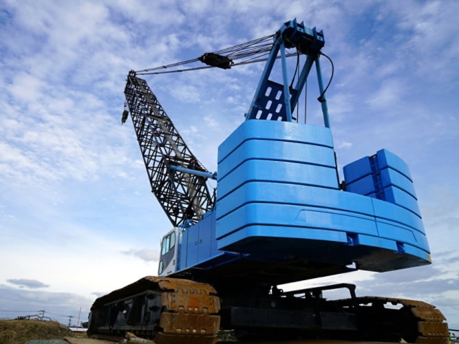 heav-duty construction equiment 80 ton construction crawler