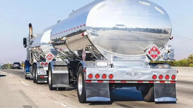 trucks delivering fuel